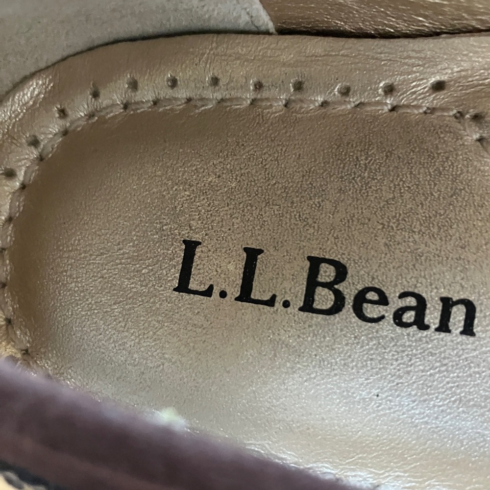 L.L. Bean Dark Brown Leather Flats - Picture 9 of 15